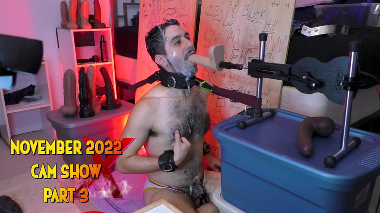 Ricky Cage: Novembro ao vivo cam show - parte 3