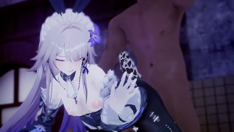 NSFWOtaku: Honkai Star Rail - mevrouw Herta's seksdag - 3D Hentai-animatie.
