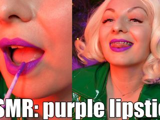 Arya Grander: Asmr plaagt langzaam aan lippenstift