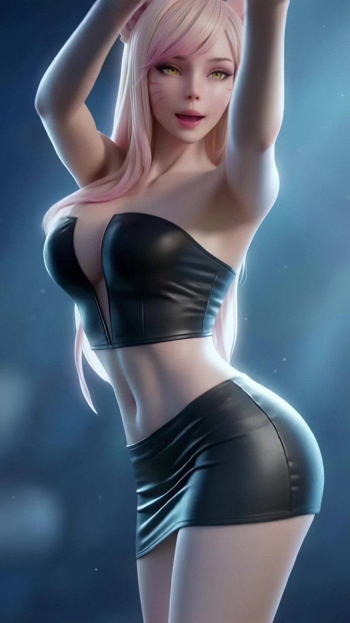 3D-Hentai Games: Ahri's Sexy Dance (the Black Eyed Peas - Boom Boom Pow)