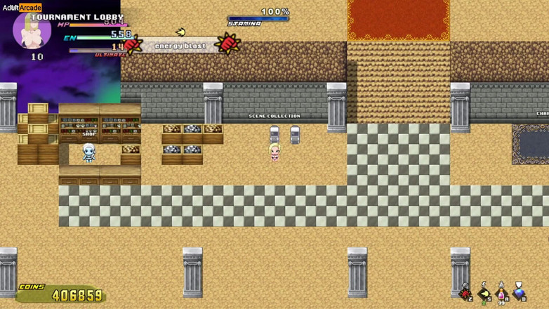 LewdArcade: Dragon Boll Z - paródia de jogo sexual - torneio super slut...