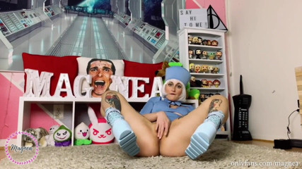 Magnea: Erotic space journey with fifth element flight attendant