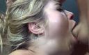 THAGSON: All in my face scene 2 : Lia Lor, blonde excitée, adore...