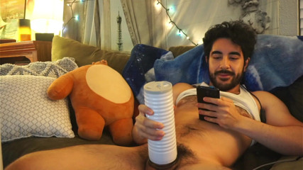 Geraldo_Rivera: Edging with My Lovense Max 2 + creampie