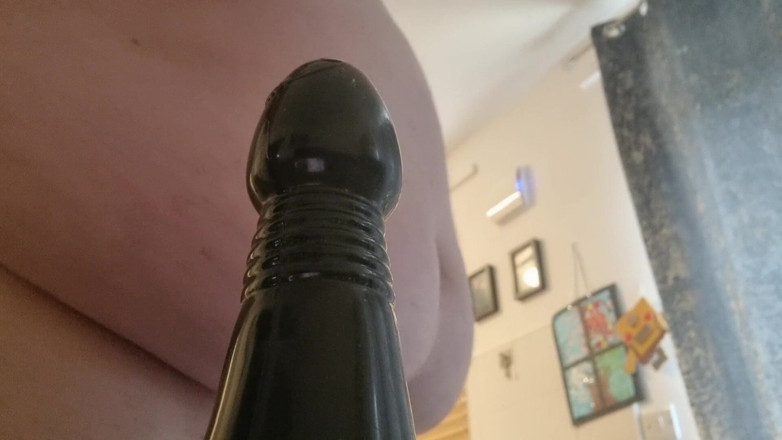 Big man: Dildo tyłek seks