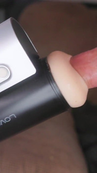 Solace Toy Milking Out a Hands Free Creampie