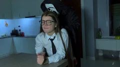 Hard Anal with Screaming. Porn Parody of the Movie "scream" Halloween