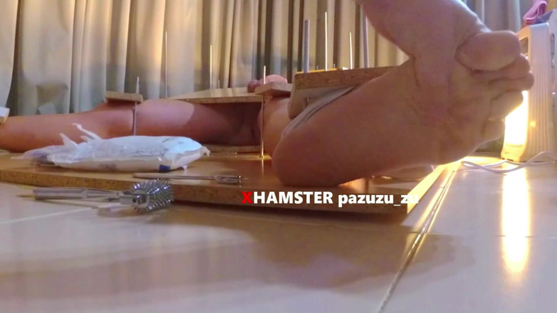 Pazuzu_zu: Femdom feet tickling &amp; torment + tease handjob + ruined orgasm
