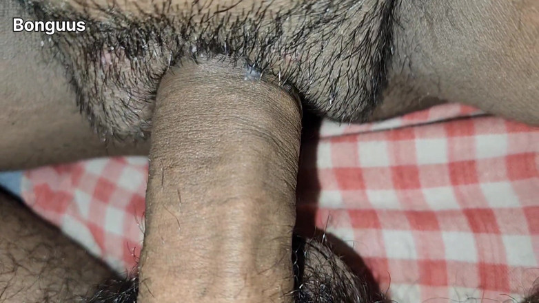 Riya Bonguus: Desi Aunty Sharing Bed I Fucked Her Pussy at Night...