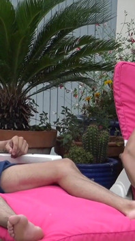 Enzo Fucked Raw in The Park Outdoors