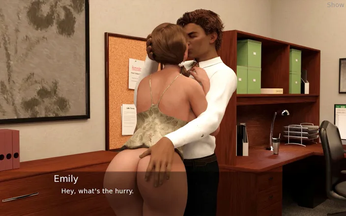 Porny Games: Project hot wife - Friend couple having sex at work 14