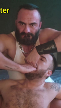Gagging & Training My Hairy Sub's Throat