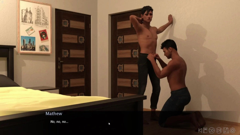 Future man: Two Gays Having Fun with Huge Cock in Pocket Pussy...