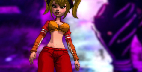 Back Alley Toonz: Získejte chuť na 3D kreslený model, sladká sladká sladká Brandie je štíhlá...