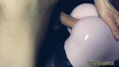 SEXY_GUYBEST: Muito esperma saiu na bunda depois de uma longa abstinência