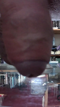 Si gode un dildo cazzo trasparente