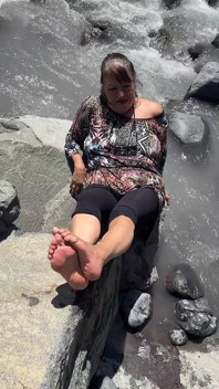 A Day in Nature! Mud Dirty Feet, Pissing in the Woods & Very Dirty Panty for Someone Special!