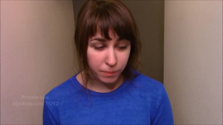 Princess Leia: Stepdad's naughty girl swallows