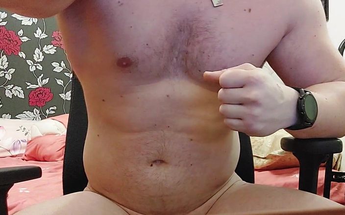 Michael Ragnar: Камшот на мое тело крупным планом