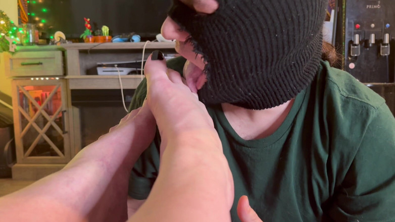 Peppermint Giantess: 16피트 크기의 거인 POV 상판에서 발 숭배