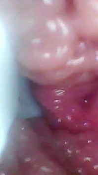 Endoscope Camera Records My Wife's G Spot. Educational Video Close up
