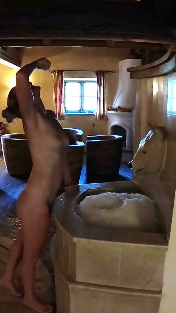 A Little Ice After the Sauna