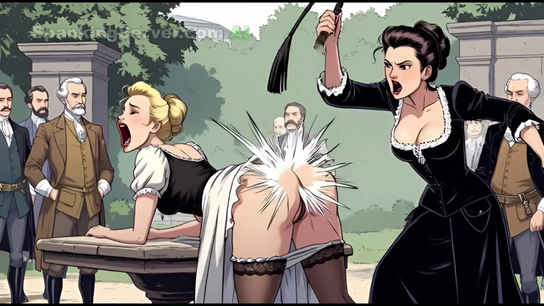 SpankingServer - AI: Servitoarea este pedepsită, 270326comic1