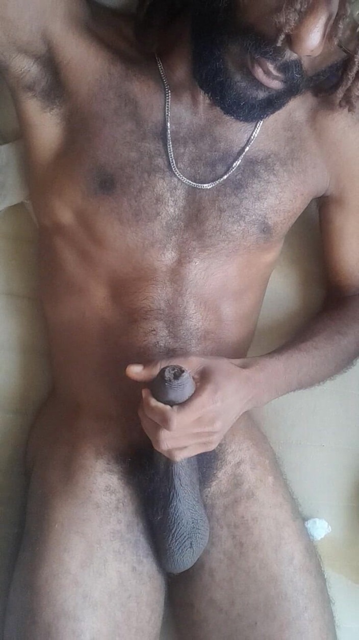 Dorian DomTop: Chocolate Stepdaddy Can't Hold Back His Cumming Anymore.