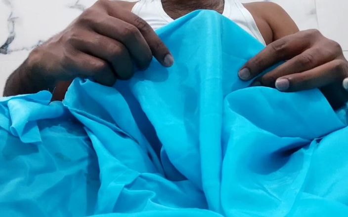 Satin And Silky: Satin silk handjob khiêu dâm - chị kế salwar cọ xát...