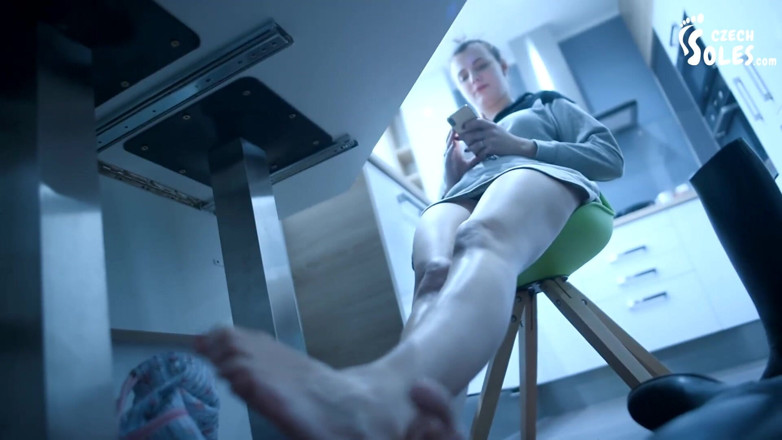 Czech Soles - foot fetish content: Foot Date with a Colleague at Work - Part 2