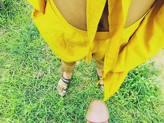Fuckkkker: Outdoor Sex With Female College Teacher in Jungal, jungal me...