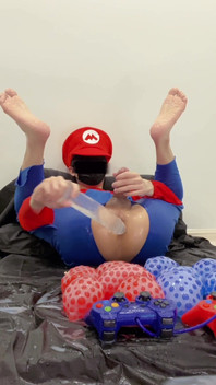 Mario Twink Asshole Squirt and Cum a Lot