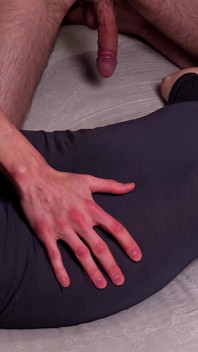 Skutečný pár Hucks Sexy! Vystříkej se na moje šaty!