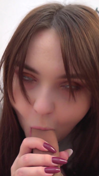Pipe avec un baiser de sperme