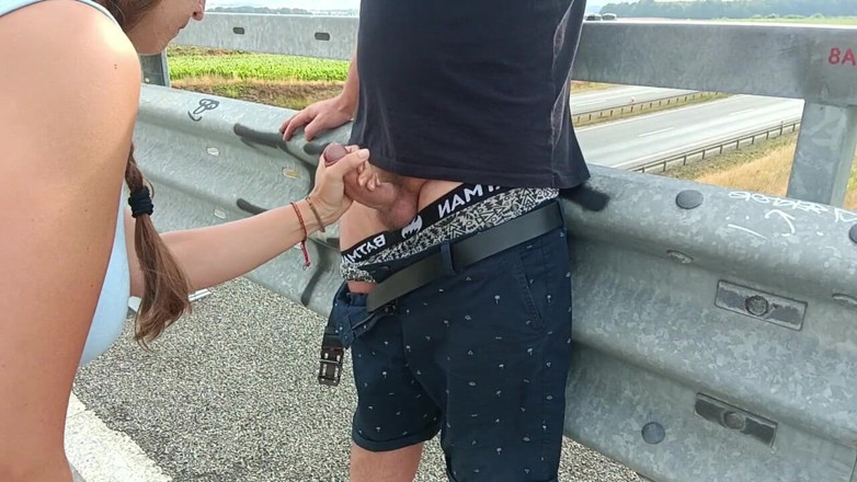 JonDickFlash: Public Fucking on the Highway