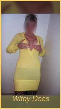 Wifey Amazing Hot Yellow Short