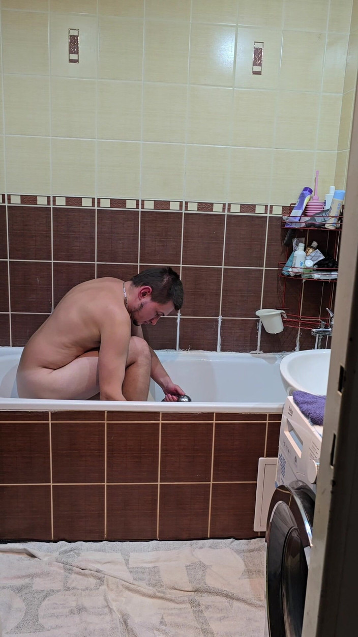 Fap_man93: Solo Shower - Homem Peludo Gosta De Água Quente