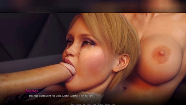 3DXXXTEEN2 Cartoon: Alle tv-verslaggevers zijn gek. 3D porno tekenfilmseks