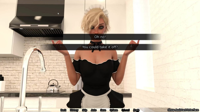 Studio-77: Stepsis Gets Fingered by My Sexbot - Sexbot Animated Porn Gameplay