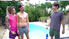 Say Uncle: Twink nevlastní syn. Je tvrdě ošukána nezbedným nevlastním otcem a...