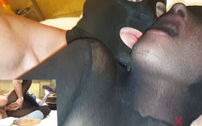 Nylon Xtreme: Mujeres misteriosos con funda de catsuit de nylon completa