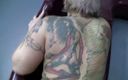Mature Climax: Full body tattooed milf gets fucked hard