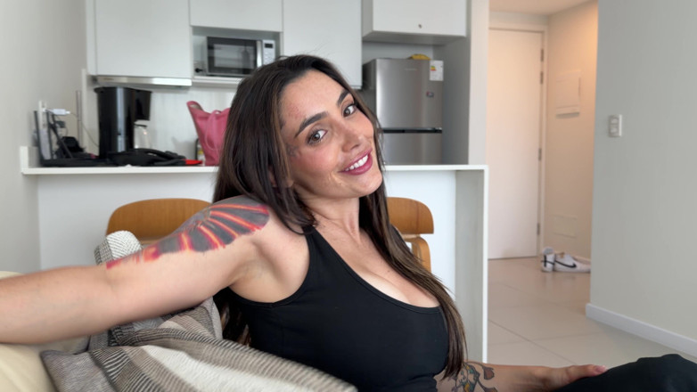 Nico Grey: POV Blowjob and Rimming with Busty Latina MILF - Nefernik