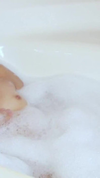 Asian Bunny in Bath