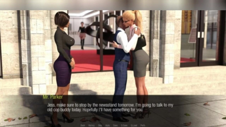 3DXXXTEEN2 Cartoon: Слідчі техніки Джесіки. 3d порно мультиплікаційний секс
