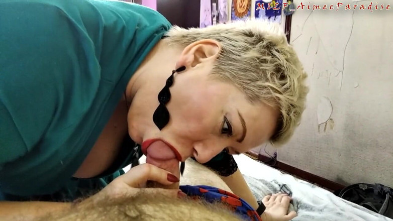 AimeeParadise: Sessione di scopate bollenti da coppia matura russa. Aimee hot...