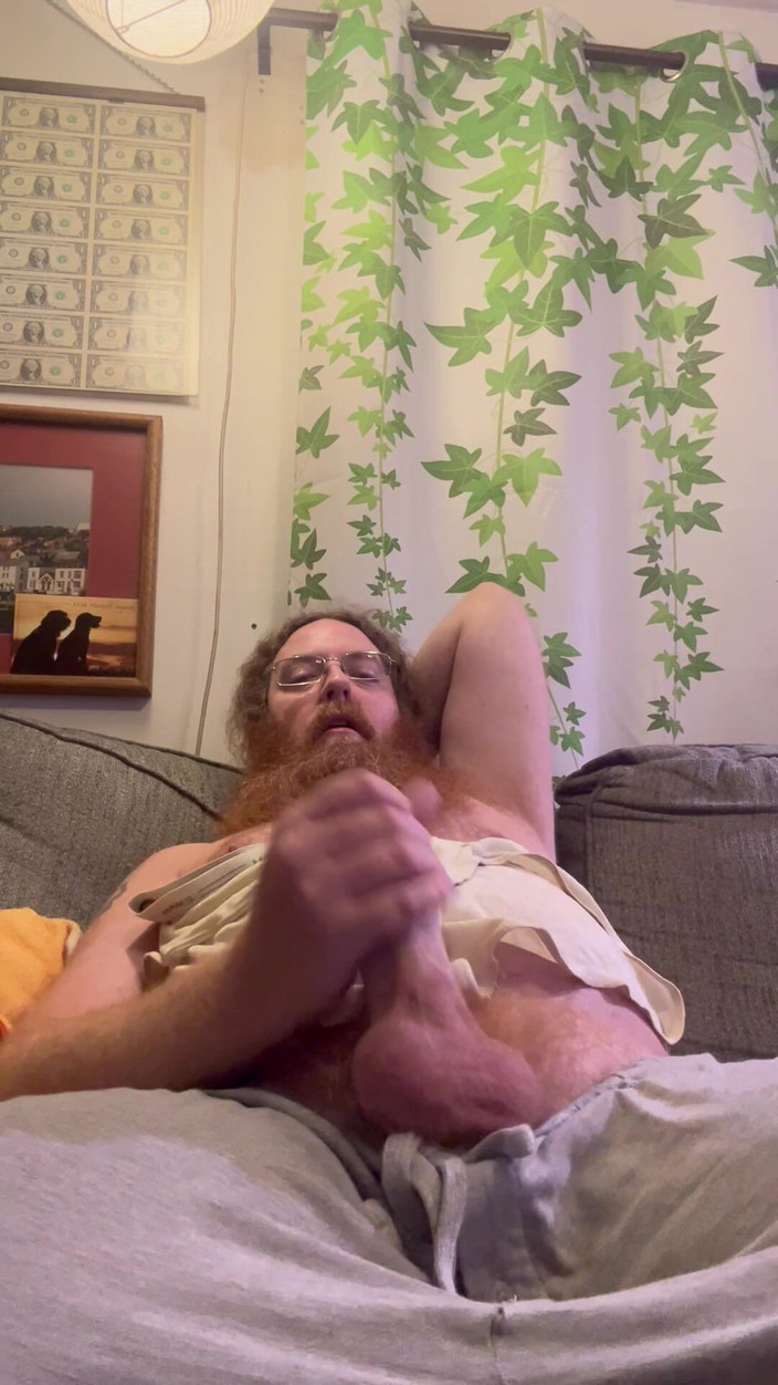 Big Baz: Adding a Load to My Cum Rag