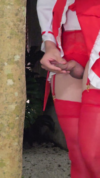 Sletterige Miko Sissy Kanisa deel 4: voer een heilig ritueel uit op een heilige boom