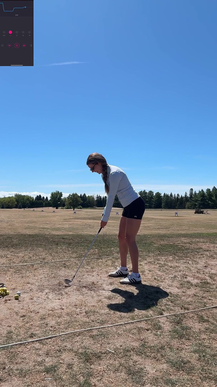 Nadia Foxx: Public Orgasm at the Driving Range