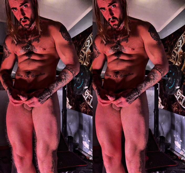 JackSpanish: Tattooed Muscle Solo - Erotic VR Training &amp; Stroking (4k Sbs)